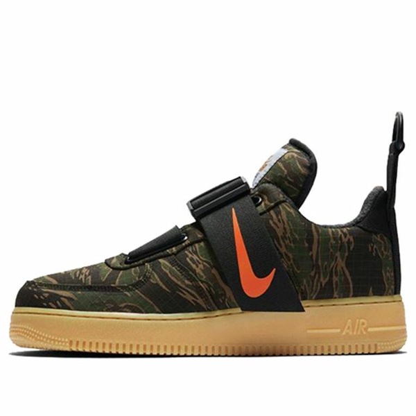 Nike ナイキ メンズ スニーカー 【Nike x Carhartt WIP Air Force 1 Utility Low Premium 'Camo' AV4112-300】 サイズ US_9.5(27.5cm)|asty
