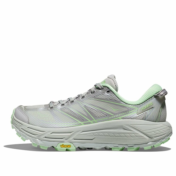 HOKA ONE ONE ホカオネオネ メンズ スニーカー 【HOKA ONE ONE Mafate Speed 2 'Light Grey Mint' 1126851-MHMS】 サイズ US_7(25.0cm)|asty
