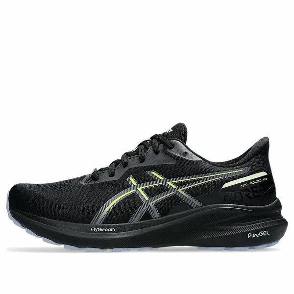 ASICS アシックス メンズ スニーカー 【ASICS GT-1000 13 GTX 'Black Safety Yellow' 1011B857-001】 サイズ US_12.5(30.5cm)｜asty