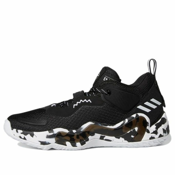 adidas アディダス メンズ スニーカー 【adidas D.O.N. Issue #3 'Paint Smudge - Black' H67719】 サイズ US_8.5(26.5cm)｜asty