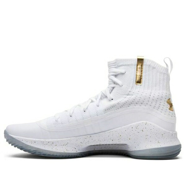 Under Armour アンダーアーマー メンズ スニーカー 【Under Armour Curry 4 \u0027White Gold\u0027 1298306-102】  大きさ US_8.5(26.5糎)