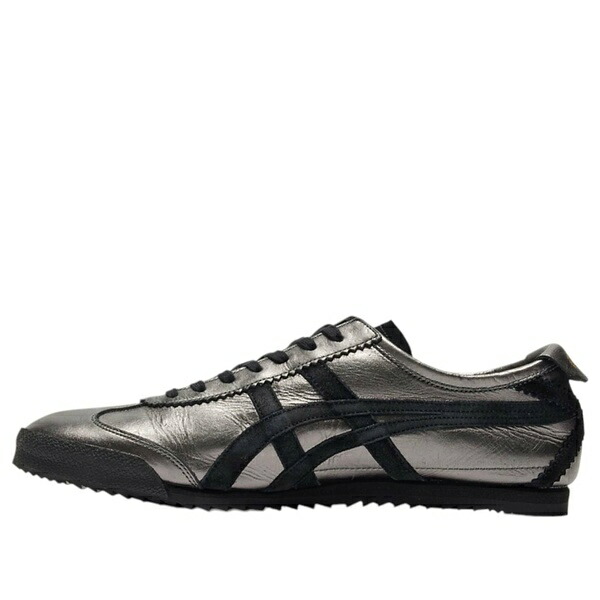 Onitsuka Tiger オニツカタイガー メンズ スニーカー 【Onitsuka Tiger Mexico 66 Deluxe \u0027Gunmetal Black\u0027  1181A496-021】  大きさ US_6.5(24.5糎)