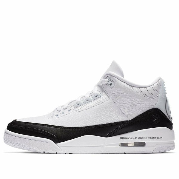 Jordan ジョーダン メンズ スニーカー 【Fragment Design x Air Jordan 3 Retro SP White DA3595-100】  サイズ US_8.5(26.5cm)