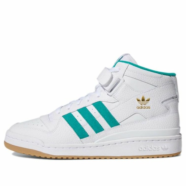 adidas アディダス メンズ スニーカー フォーラム 【adidas Forum Mid 'White Teal' H00749】 サイズ US_9(27.0cm)|asty