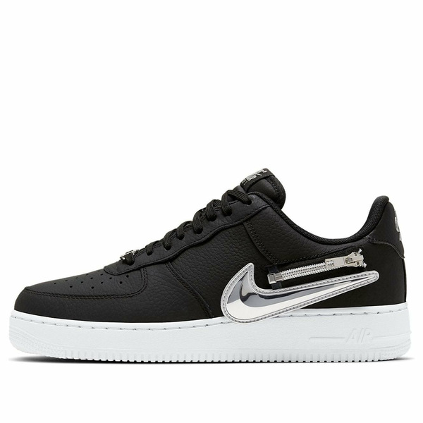 Nike ナイキ メンズ スニーカー  【Nike Air Force 1 \u002707 Premium \u0027Silver Swoosh\u0027 CW6558-001】  大きさ US_6.5(24.5糎)