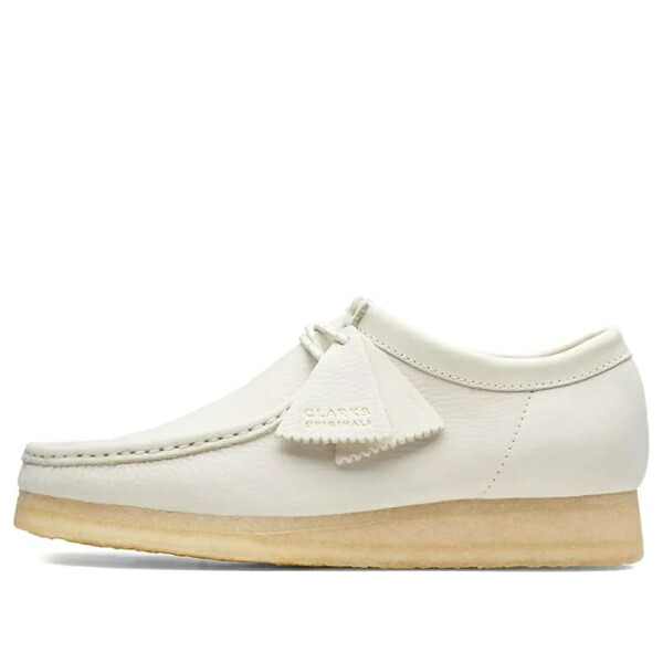 Clarks クラークス メンズ スニーカー  【Clarks Wallabee \u0027Off White Nubuck\u0027 26166299】  大きさ US_8(26.0糎)