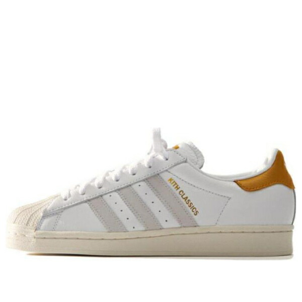 adidas アディダス メンズ スニーカー  【adidas x Kith Superstar \u0027Classics Program - Mango\u0027 IE4798】  大きさ US_10(28.0糎)