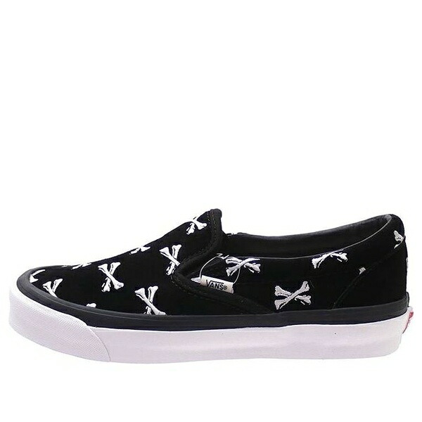 Vans バンズ メンズ スニーカー 【Vans WTAPS x OG Classic Slip-On LX 'Bones' VN0A45JKK08】 サイズ US_9.5(27.5cm)｜asty