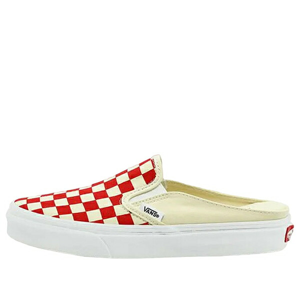 Vans バンズ メンズ スニーカー 【Vans Classic Slip-On Mule Checkerboard 'Red White' VN0004KTTLF】 サイズ US_12(30.0cm)|asty