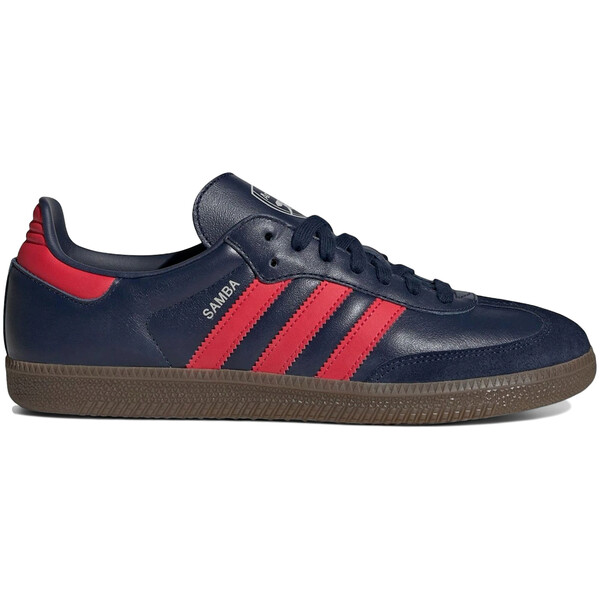 adidas アディダス メンズ スニーカー 【adidas Samba Arsenal】 サイズ US_6(24.0cm) Night Indigo/Pure Ruby/Gum 5｜asty