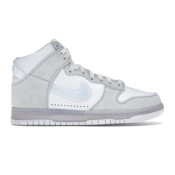 Nike ナイキ メンズ スニーカー Slam Jam White Pure Platinum 【Nike Dunk High】 サイズ US_M_8画像