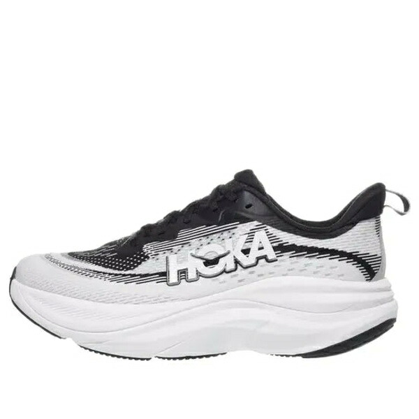 HOKA ONE ONE ホカオネオネ レディース スニーカー  【(WMNS) HOKA ONE ONE Skyflow \u0027Black White\u0027 1155113-BWHT】  大きさ US_W_10.5