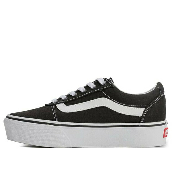 Vans バンズ レディース スニーカー  【(WMNS) Vans Ward Platform \u0027Black White\u0027 VN0A3TLC187】  大いさ US_7.5(24.5糎)