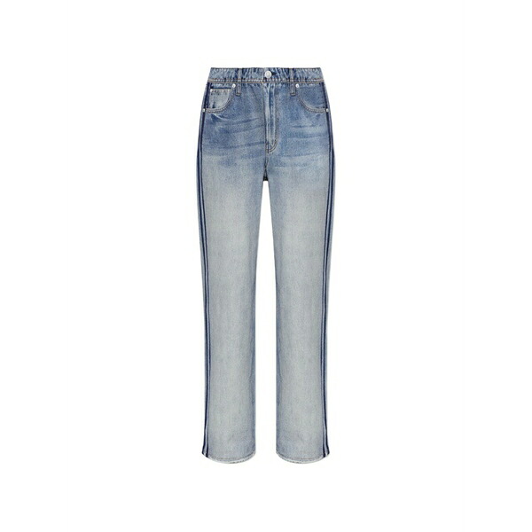 ラグアンドボーン レディース カジュアルパンツ ボトムス Side-stripe trousers Blue｜asty