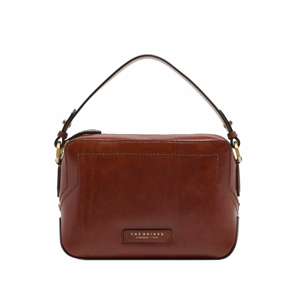 ザ・ブリッジ レディース ショルダーバッグ バッグ Larissa leather shoulder bag Brown|asty