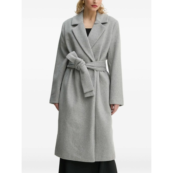 デイ・ビルゲール・エ・ミッケルセン レディース コート アウター Liviana belted coat Grey｜asty