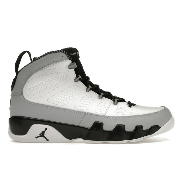 Jordan ジョーダン メンズ スニーカー 【Jordan 9 Retro Barons】 サイズ US_M_13 White/Black-Wolf Grey｜asty