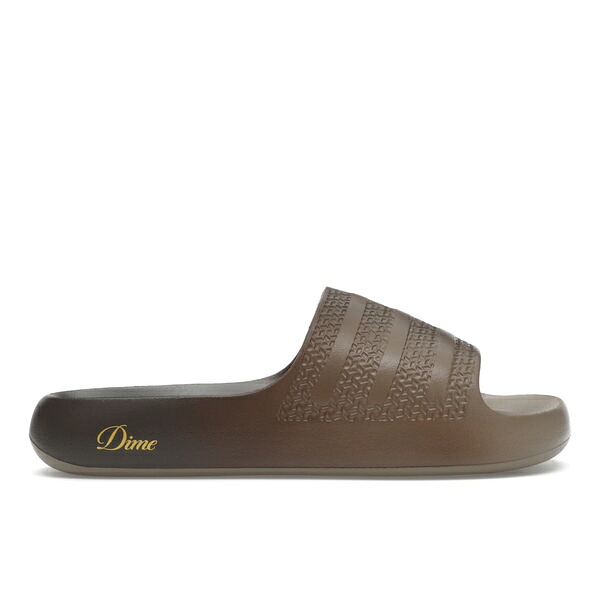 adidas アディダス レディース スニーカー  【adidas Ayoon Slides Dime Simple Brown】  大いさ US_9(26珊) Simple Brown/Brown/Gold Metallic 靴-レディース靴-スニーカー