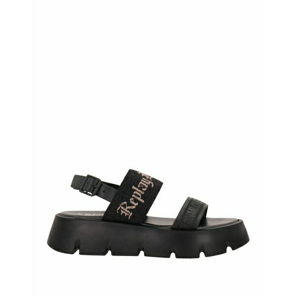 エリザベスフランキ レディース サンダル シューズ Sandals Black-