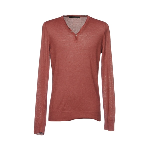 【貨物輸送無料】 メッサジェリエ メンズ 編み物\u0026プルオーバー アウター Sweaters Red