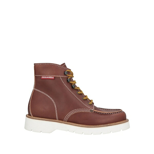 【貨物輸送無料】 ディースクエアード メンズ ブーツ シューズ Ankle boots Brown