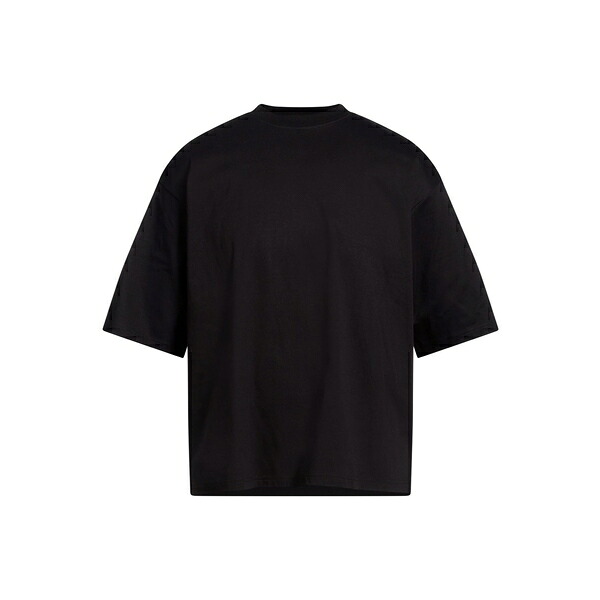 【貨物輸送無料】 ランバン メンズ プルオーバー トップス T-shirts Black