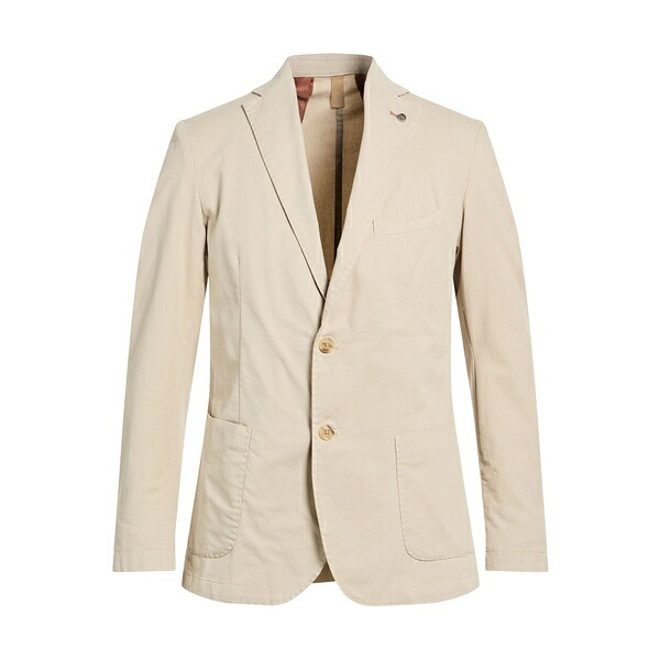 【送料無料】 ポール ミランダ メンズ ジャケット＆ブルゾン アウター Blazers Beige｜asty