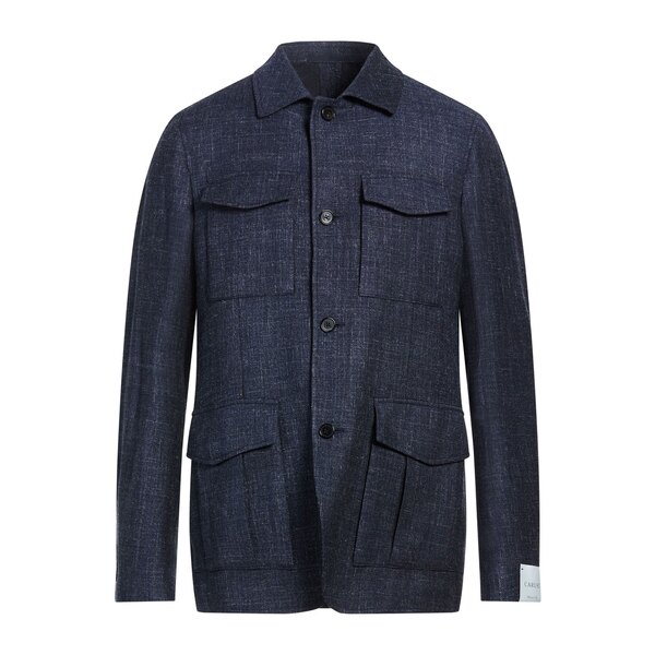 【貨物輸送無料】 カルーゾ メンズ プルオーバー トップス Shirts Blue