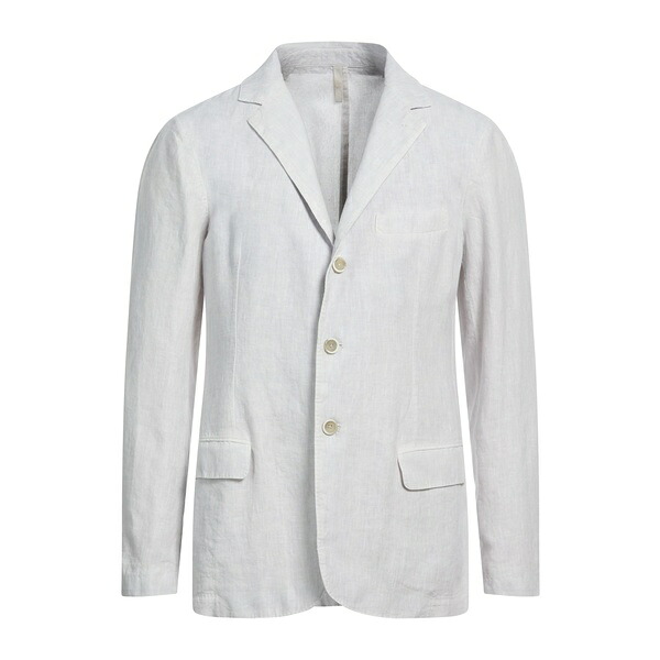 【送料無料】 １２０％リノ メンズ ジャケット＆ブルゾン アウター Blazers Grey｜asty