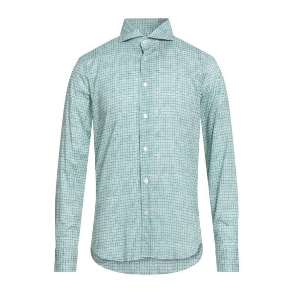 【送料無料】 フェデーリ メンズ シャツ トップス Shirts Green