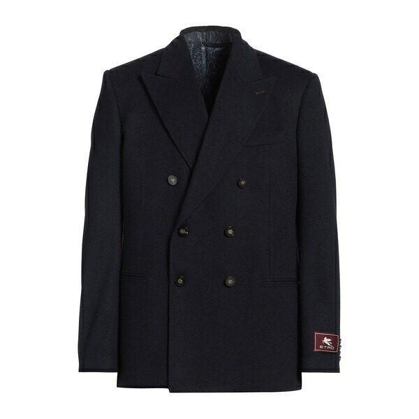 【貨物輸送無料】 エトロ メンズ 上衣＆上衣 アウター Blazers Blue