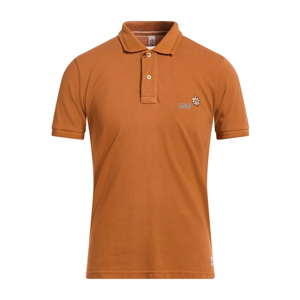 【送料無料】 ボブ メンズ Tシャツ トップス Polo shirts Orange｜asty