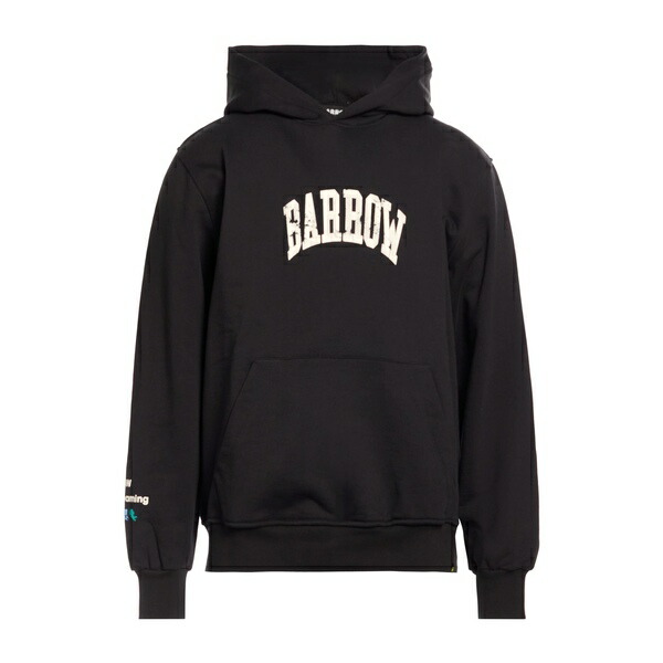 【貨物輸送無料】 バロウ メンズ パーカー・スウェットシャツ アウター Sweatshirts Black