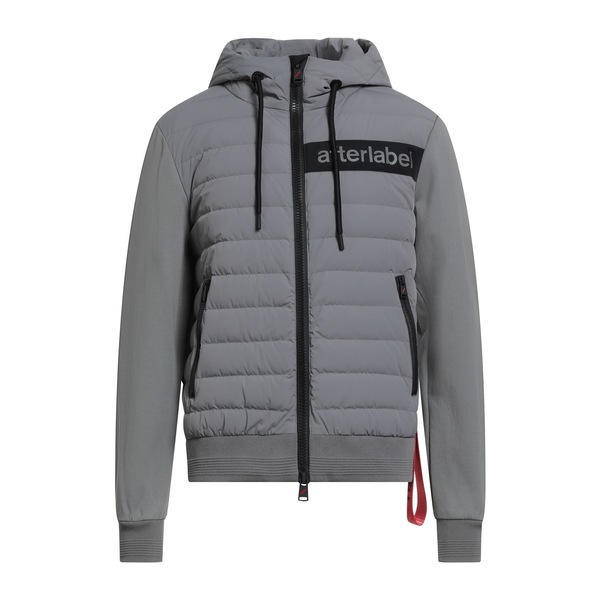 【送料無料】 アフターレーベル メンズ ジャケット＆ブルゾン アウター Puffers Grey｜asty