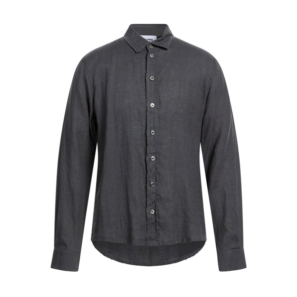 【送料無料】 アルファス テューディオ メンズ シャツ トップス Shirts Grey