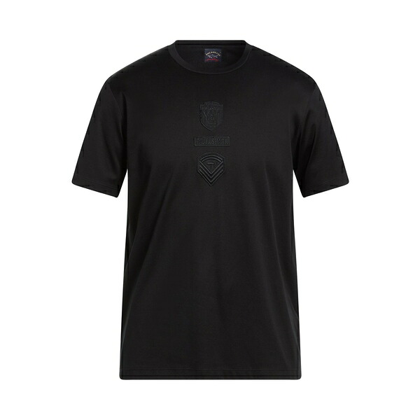 【送料無料】 ポールアンドシャーク メンズ Tシャツ トップス T-shirts Black｜asty