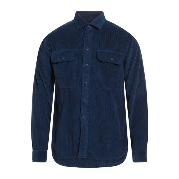 【貨物輸送無料】 ザカス  メンズ プルオーバー トップス Shirts Blue