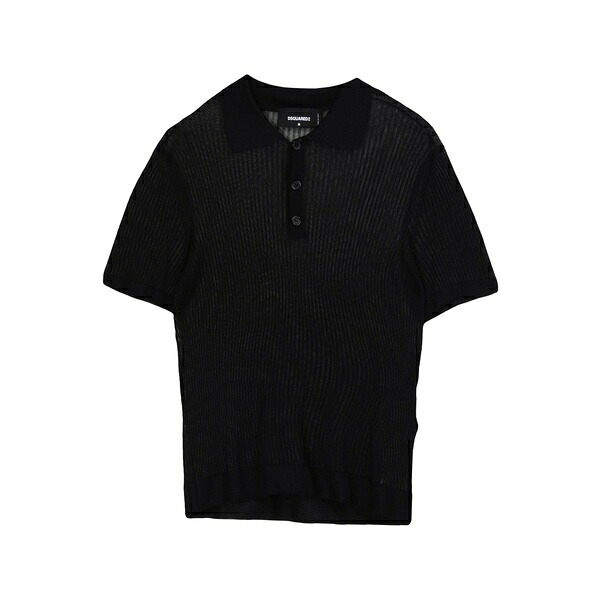 【送料無料】 ディースクエアード メンズ ニット&セーター アウター Sweaters Black｜asty