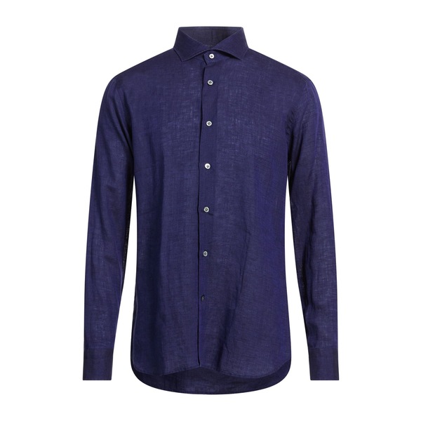 【送料無料】 グリエルミノッティ メンズ シャツ トップス Shirts Purple