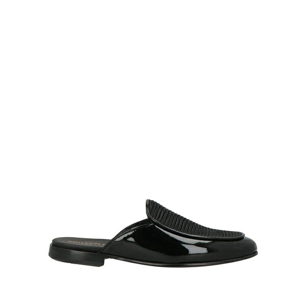 【貨物輸送無料】 ジーオーバーニー・コンティー メンズ サンダル シューズ Mules \u0026 Clogs Black
