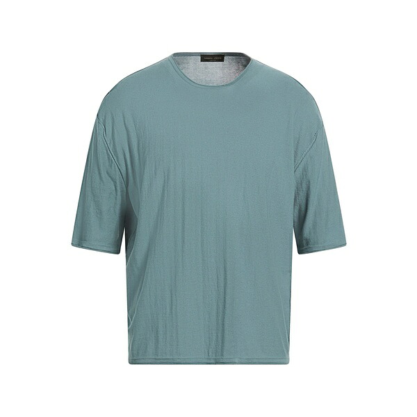【貨物輸送無料】 ロベルトコリーナ メンズ 編み物\u0026プルオーバー アウター Sweaters Blue