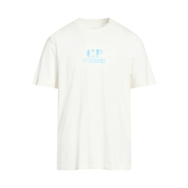 【貨物輸送無料】 シーピーカンパニー メンズ プルオーバー トップス T-shirts White