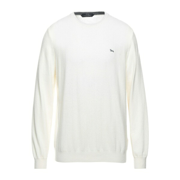 【貨物輸送無料】 ハーモント \u0026 知恵袋 メンズ 編み物\u0026プルオーバー アウター Sweaters White
