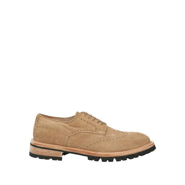 【貨物輸送無料】 イレブンティ メンズ 御召しものシューズ シューズ Lace-up shoes Beige