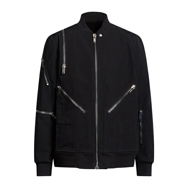 【貨物輸送無料】 リックオウエンス メンズ 上衣＆上衣 アウター Jackets Black