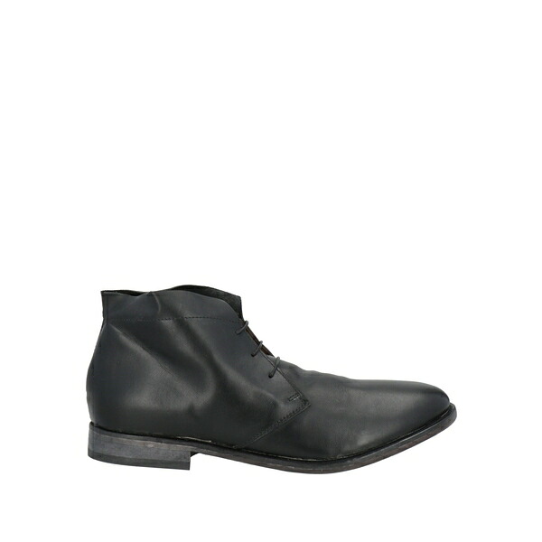【貨物輸送無料】 モマ メンズ ブーツ シューズ Ankle boots Black
