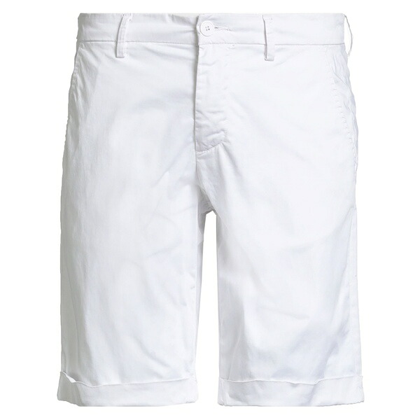 【貨物輸送無料】 ルカ ベルテッリ メンズ 心地好いズボン下 ボトムス Shorts \u0026 Bermuda Shorts White ズボン・パンツ-メンズファッション