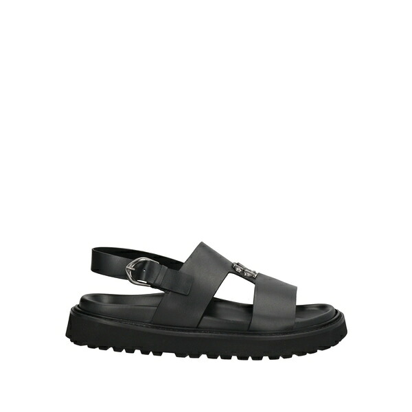 【貨物輸送無料】 ロベルトカヴァリ メンズ サンダル シューズ Sandals Black