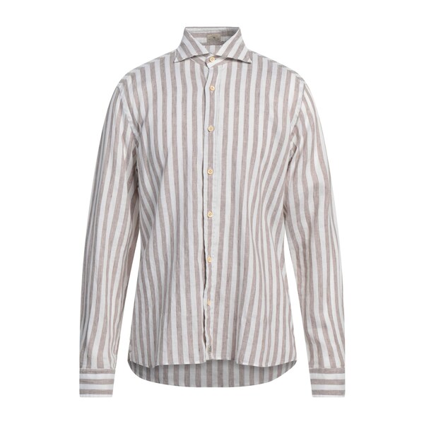 【送料無料】 サンリサ メンズ シャツ トップス Shirts Brown