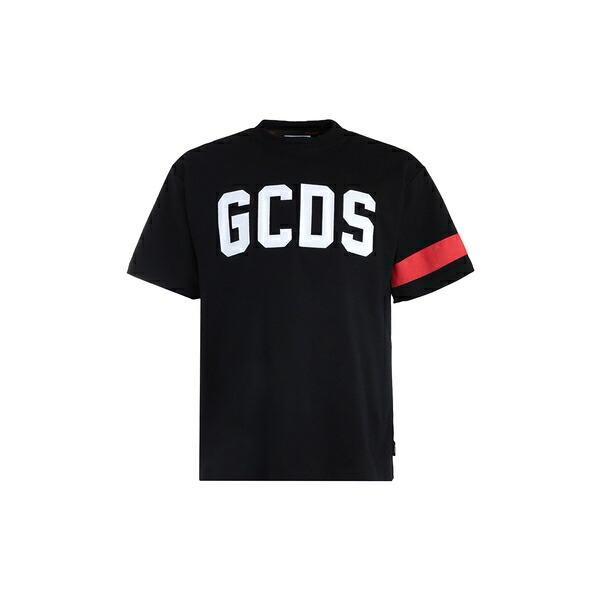 【送料無料】 ジーシーディーエス メンズ Tシャツ トップス T-shirts Black｜asty